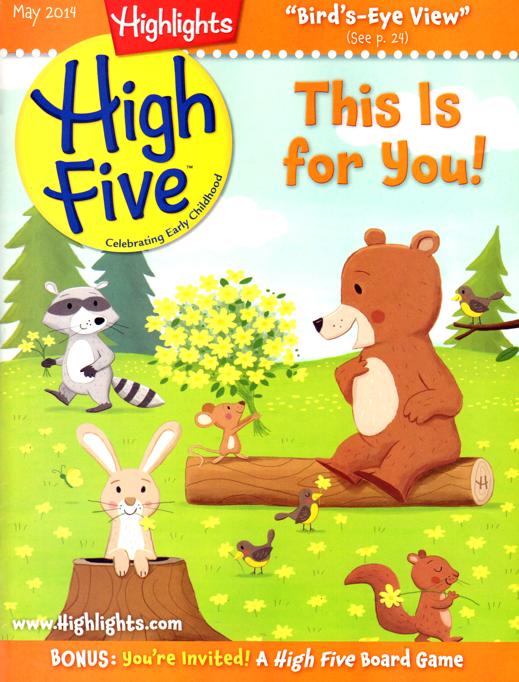 Highlights-High-Five May 01, 2014 Issue Cover