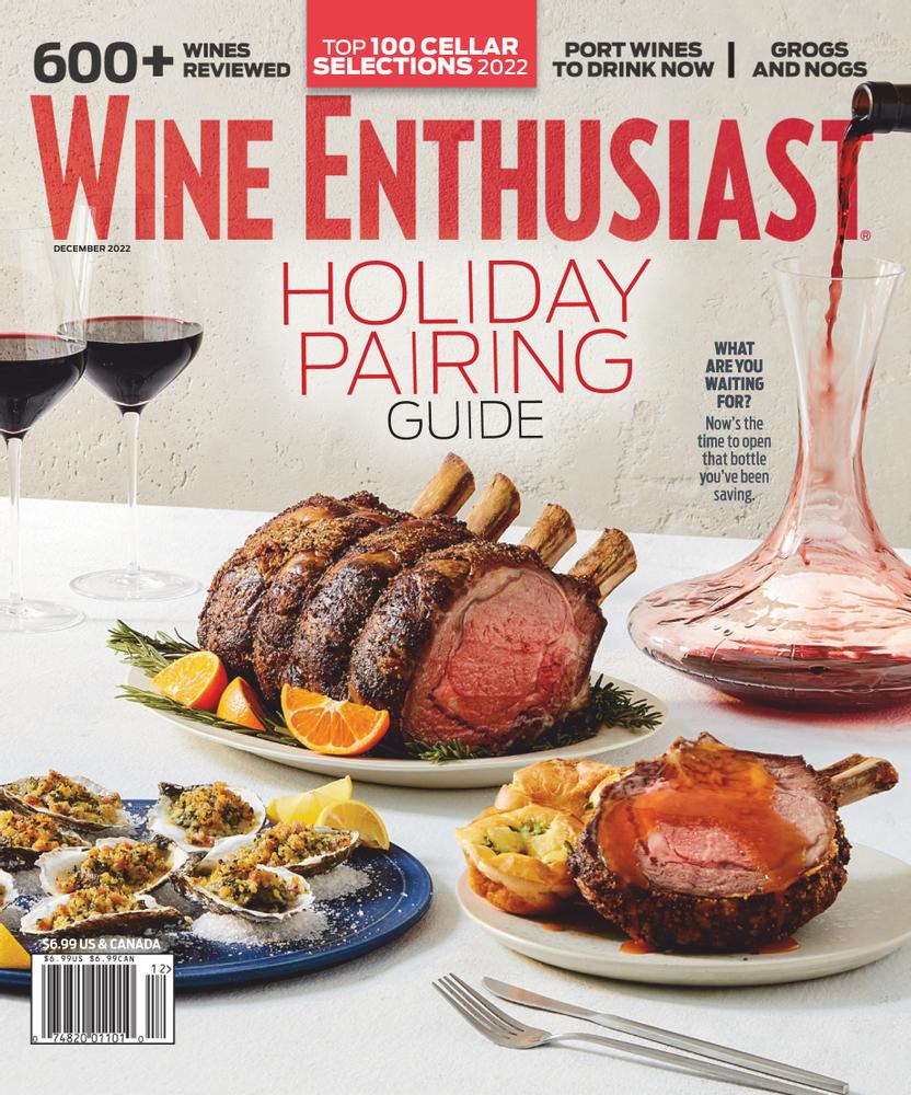 Wine-Enthusiast December 01, 2022 Issue Cover