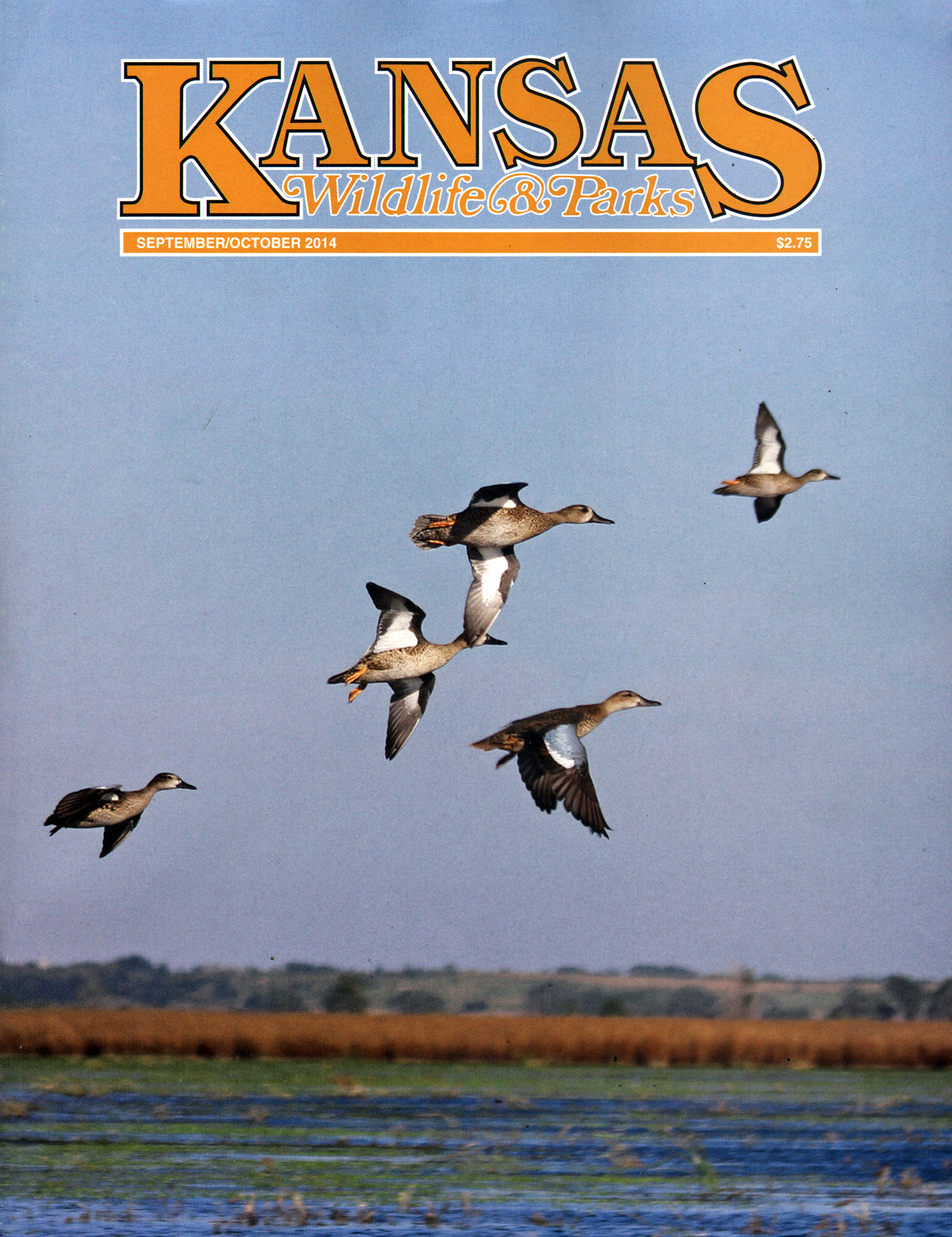 Kansas-Wildlife-and-Parks September 01, 2014 Issue Cover