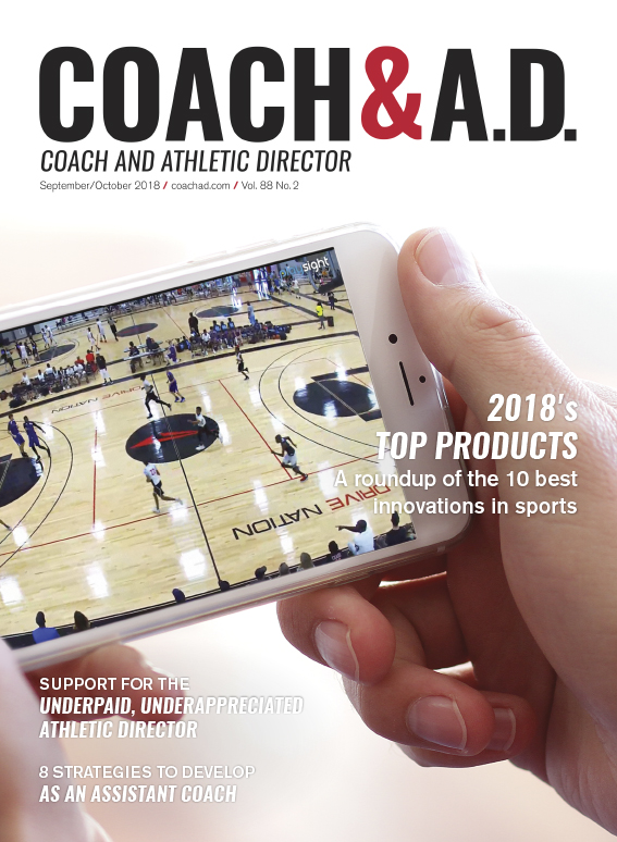 Coach-and-Athletic-Director September 01, 2018 Issue Cover