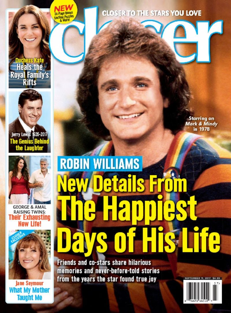 Closer September 11, 2017 Issue Cover