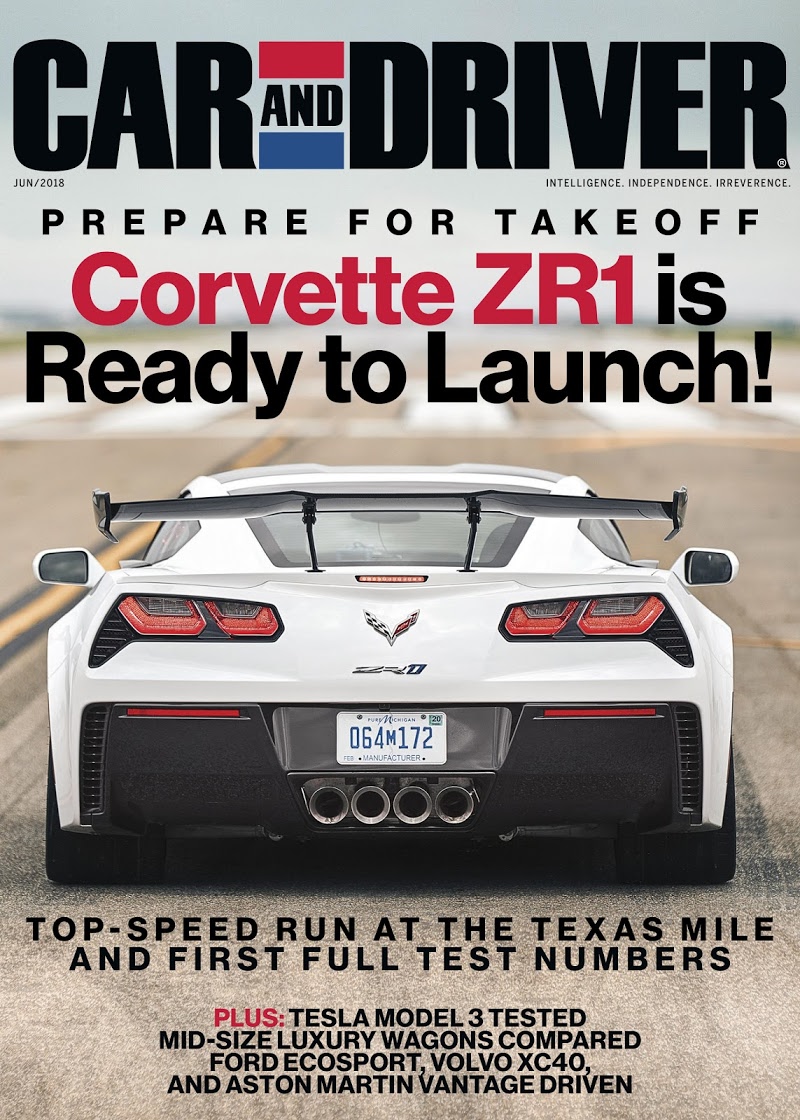 car-and-driver June 01, 2018 Issue Cover