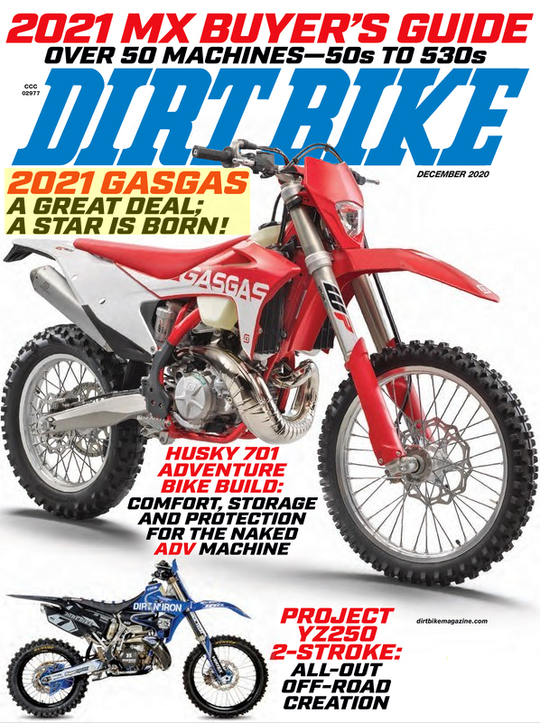 Dirt-Bike December 01, 2020 Issue Cover