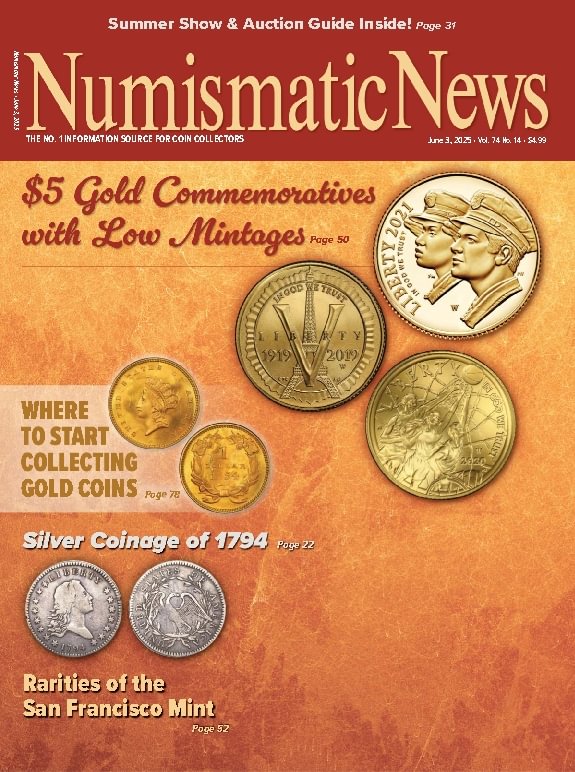 Numismatic-News June 03, 2025 Issue Cover