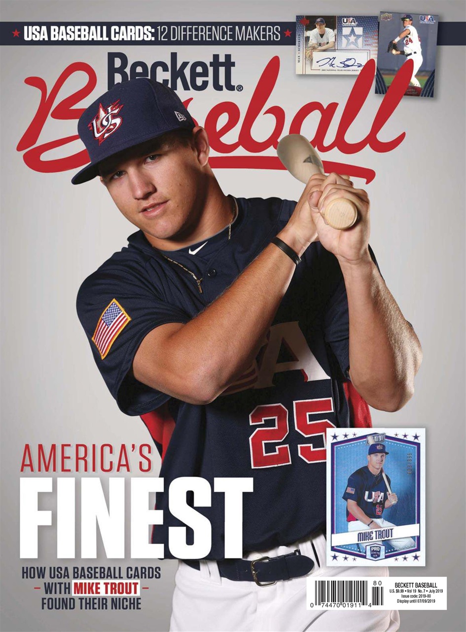Beckett-Baseball July 01, 2019 Issue Cover
