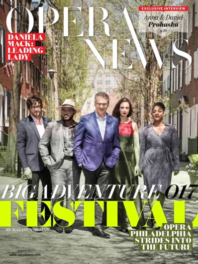 Opera News August 01, 2017 Issue Cover