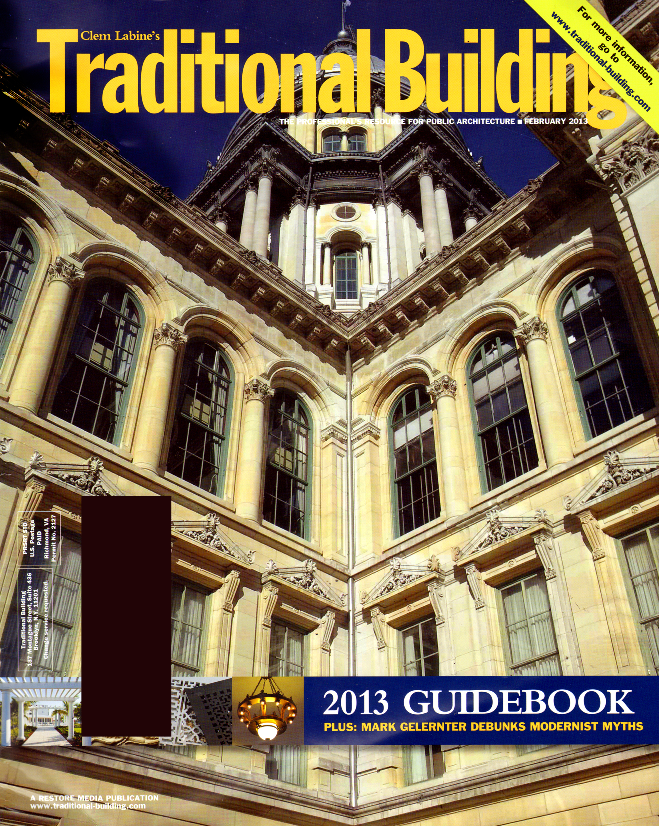 Traditional-Building February 01, 2013 Issue Cover