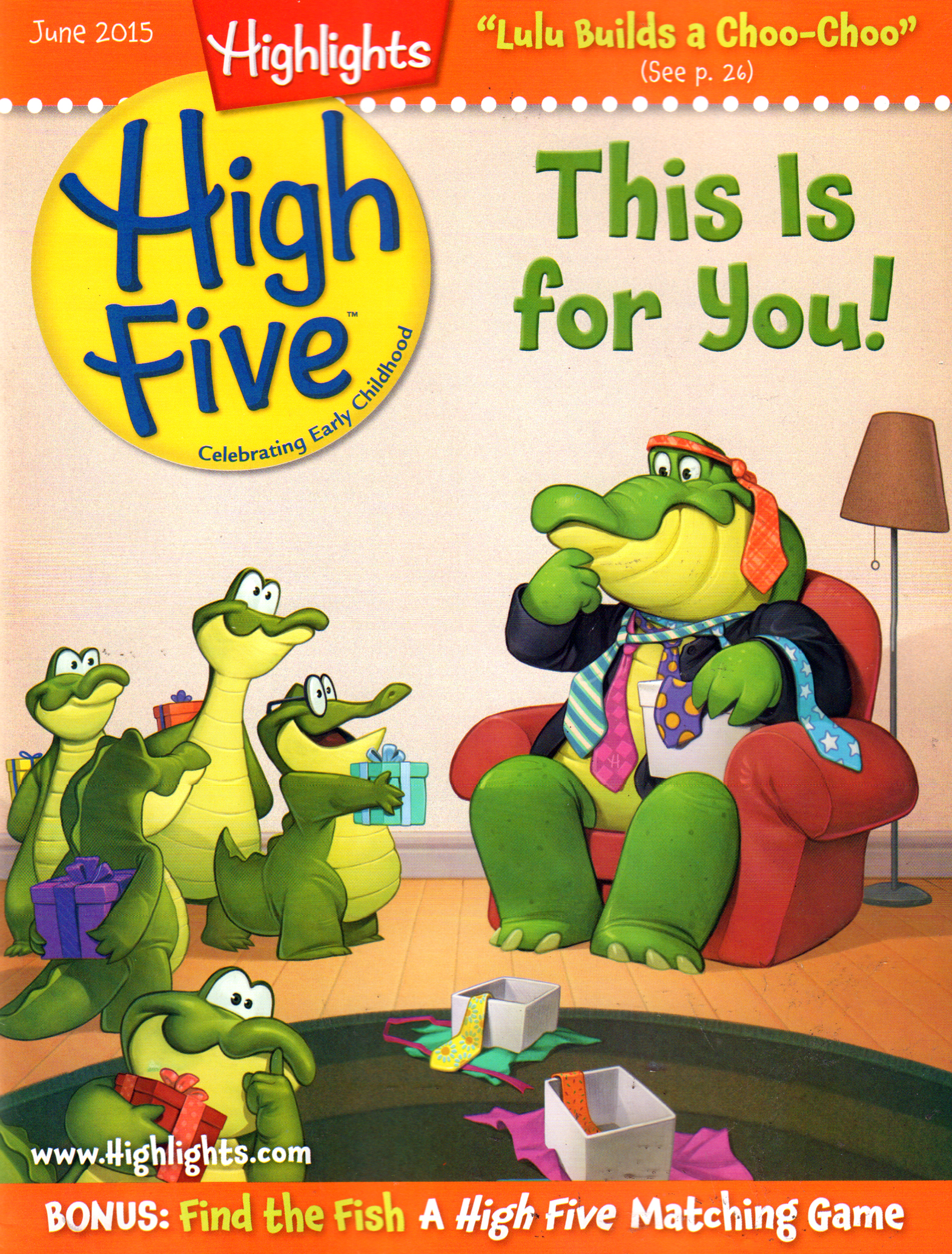Highlights-High-Five June 01, 2015 Issue Cover