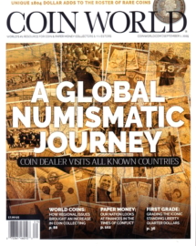 Coin-World-Monthly September 01, 2025 Issue Cover