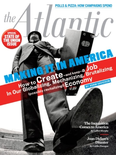 The Atlantic January 01, 2012 Issue Cover