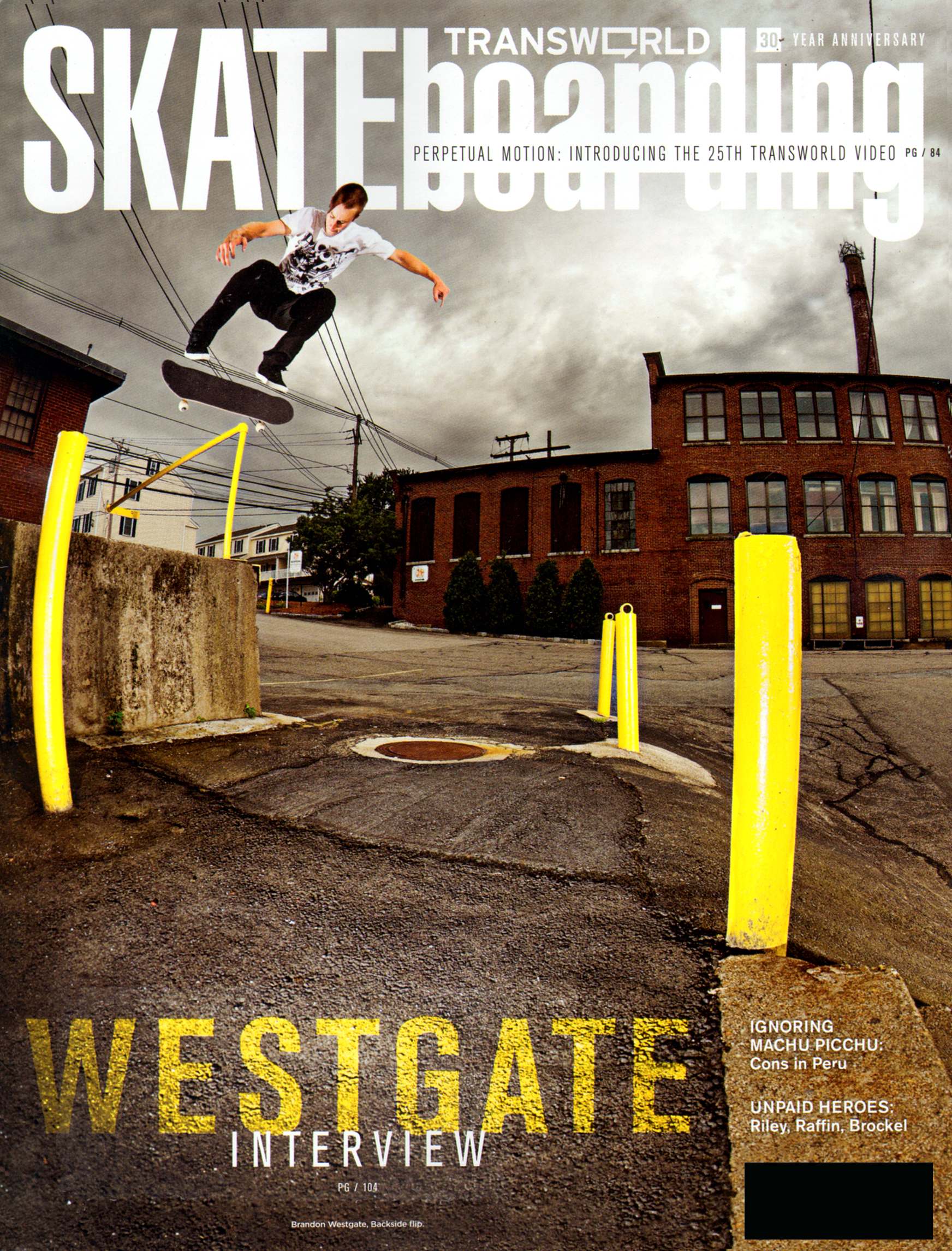 Transworld-SKATEboarding October 01, 2012 Issue Cover
