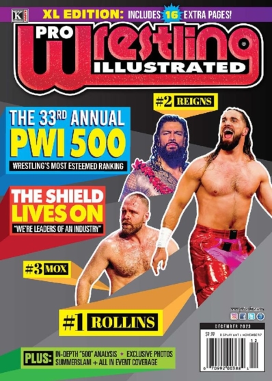 Pro Wrestling Illustrated December 01, 2023 Issue Cover