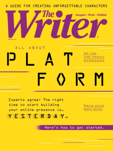 The Writer March 01, 2019 Issue Cover