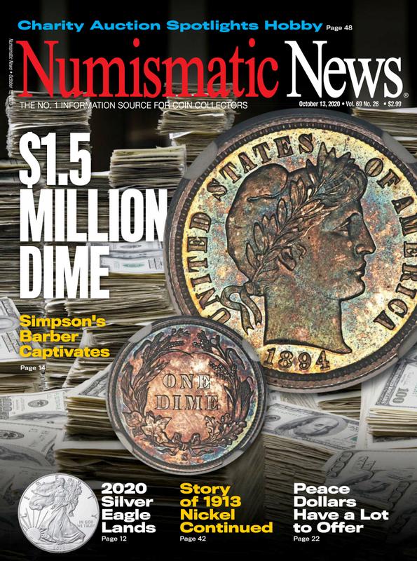 Numismatic-News October 13, 2020 Issue Cover