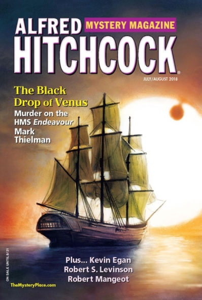 Alfred Hitchcock Mystery Magazine July 01, 2018 Issue Cover