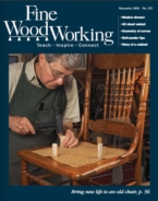 Fine-Woodworking November 01, 2026 Issue Cover