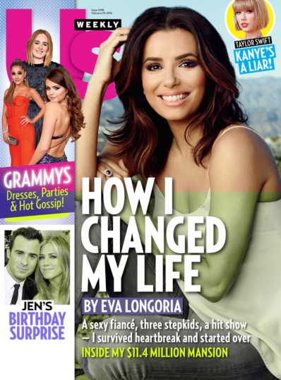Us Weekly February 29, 2016 Issue Cover