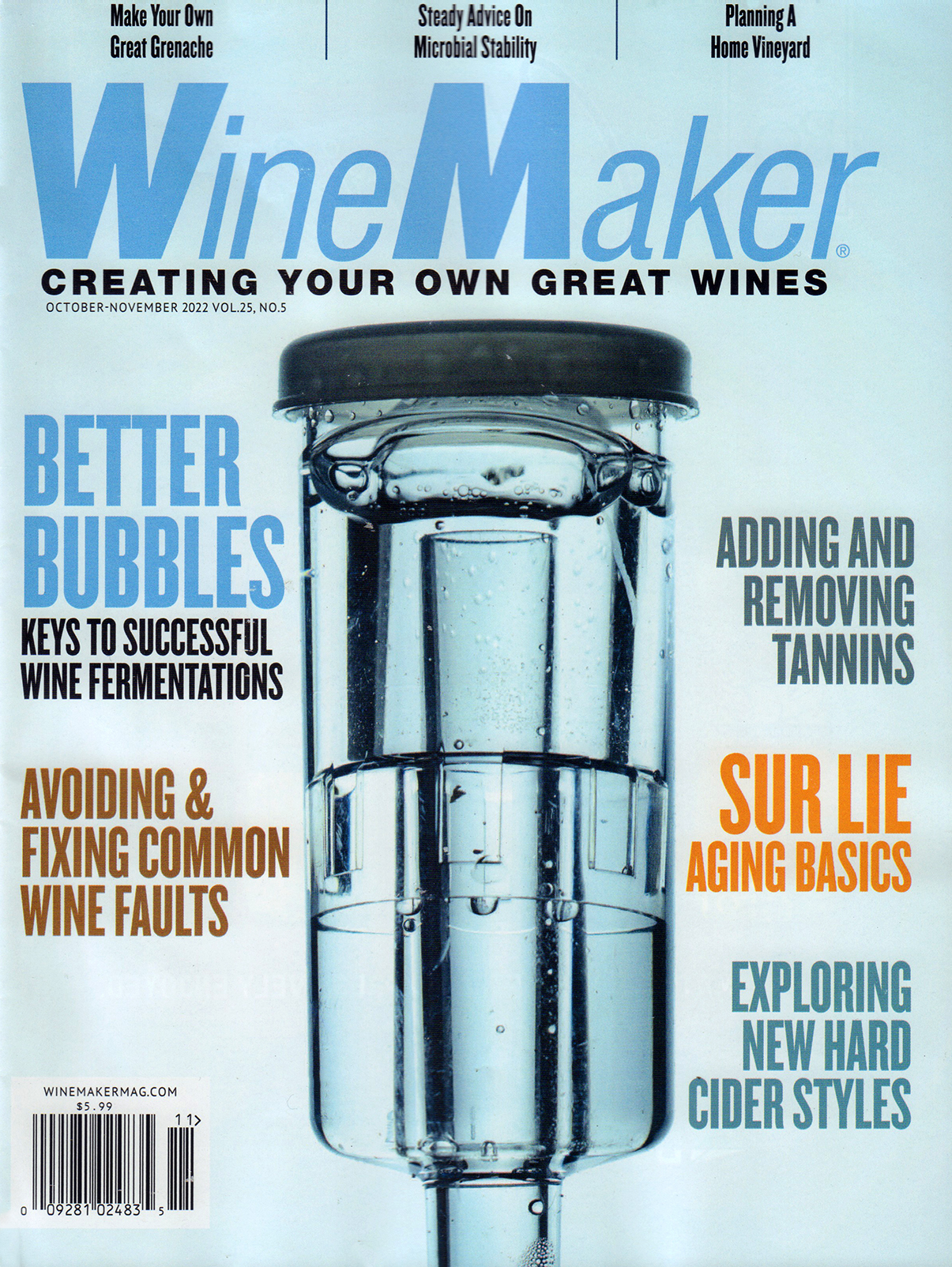 Winemaker October 01, 2022 Issue Cover