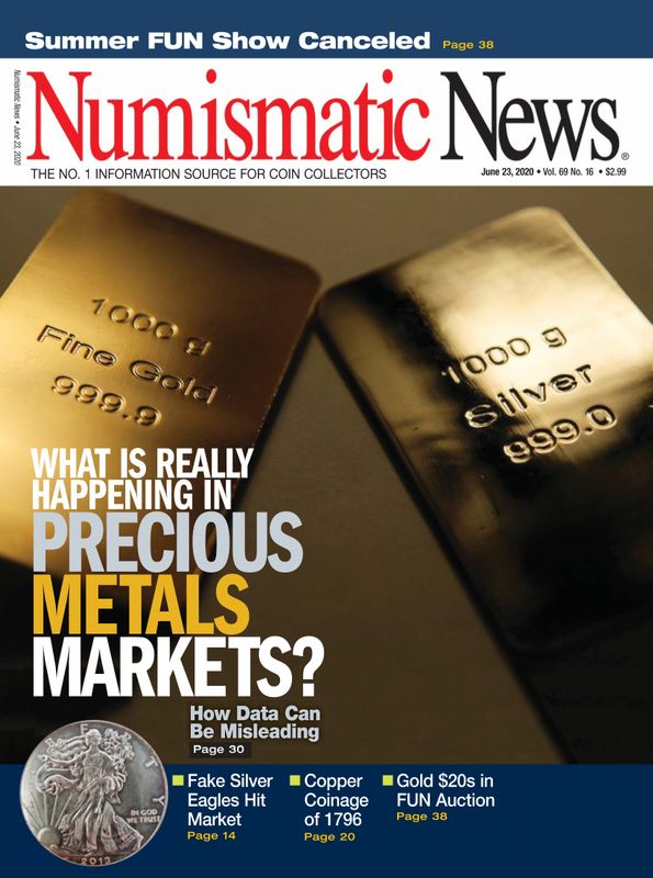 Numismatic-News June 23, 2020 Issue Cover