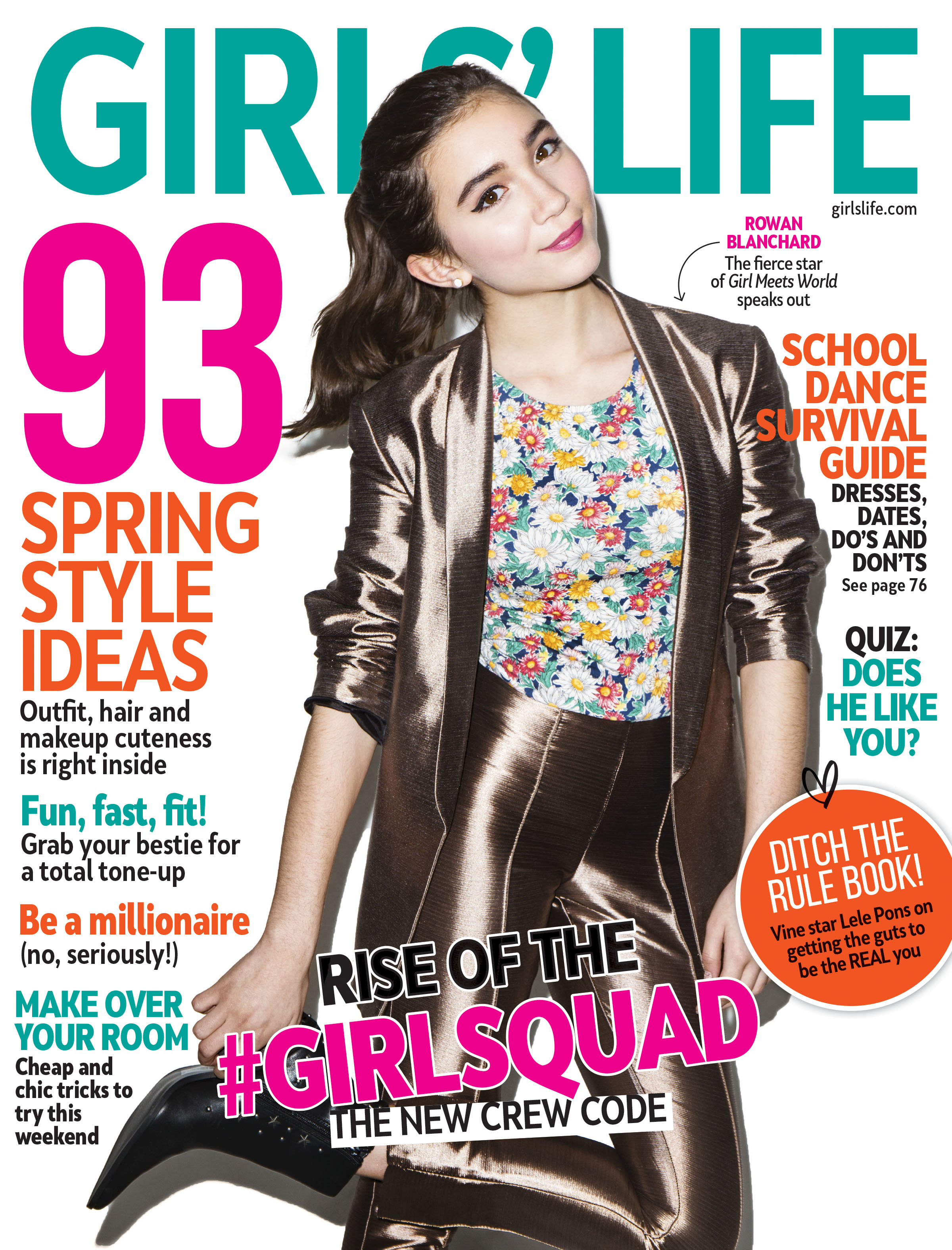 Girls-Life April 01, 2016 Issue Cover