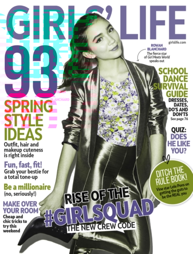 Girls' Life April 01, 2016 Issue Cover