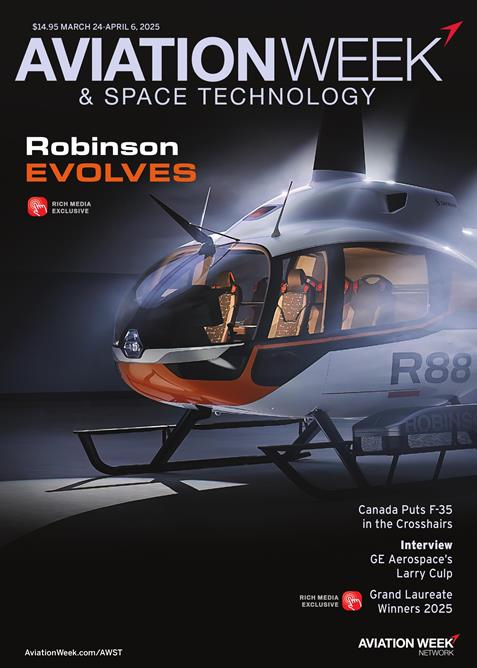 Aviation-Week-and-Space-Technology March 24, 2025 Issue Cover