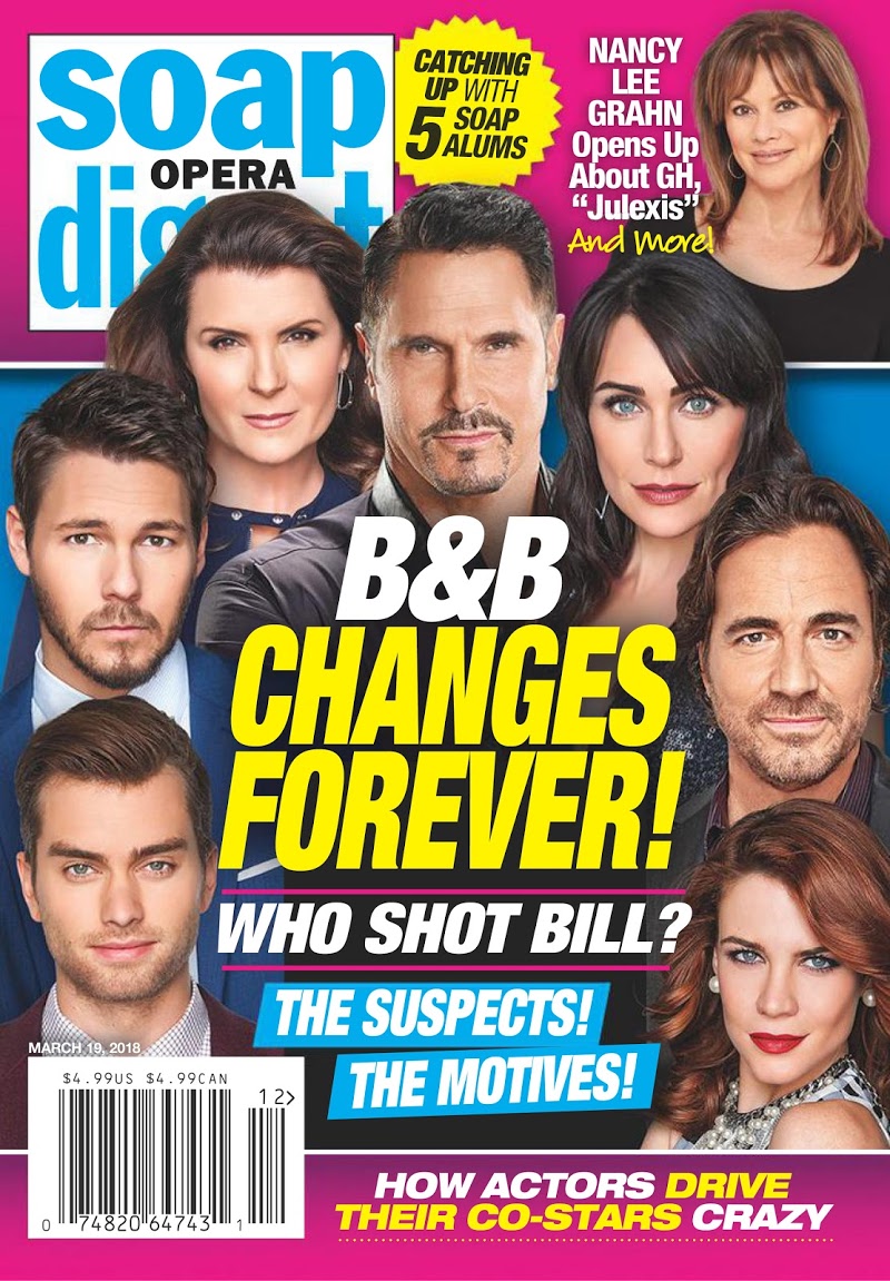 soap-opera-digest March 19, 2018 Issue Cover