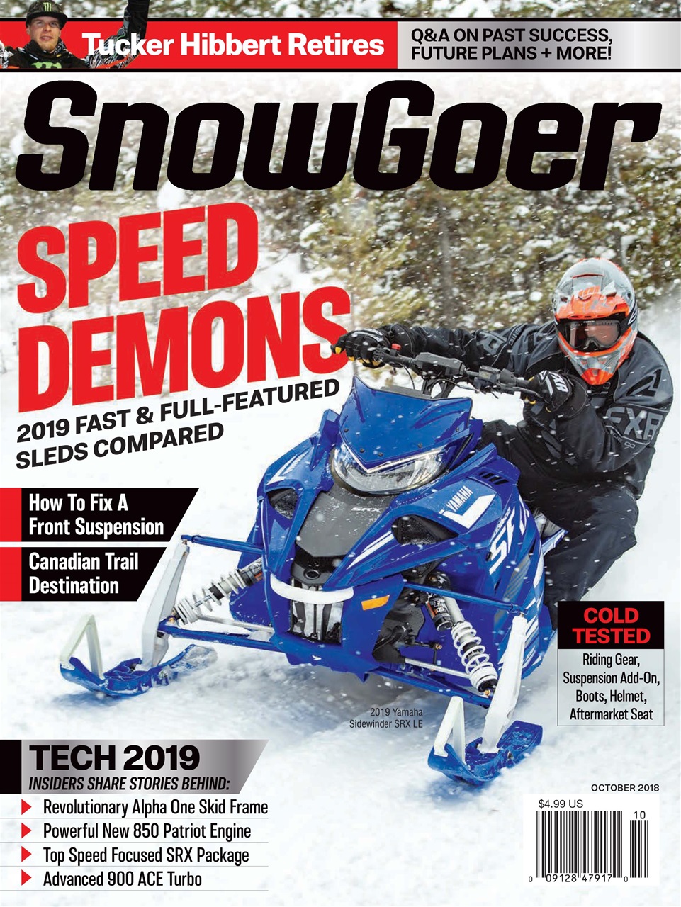 Snow-Goer October 01, 2018 Issue Cover