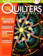 Quilters-Newsletter February 01, 2013 Issue Cover