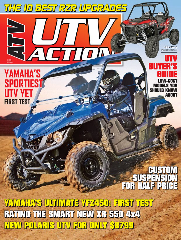 UTV-Action July 01, 2015 Issue Cover