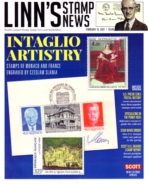 Linns-Stamp-News February 15, 2021 Issue Cover