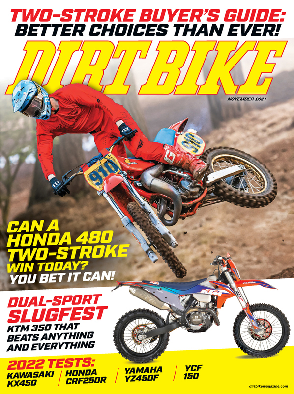 Dirt-Bike November 01, 2021 Issue Cover