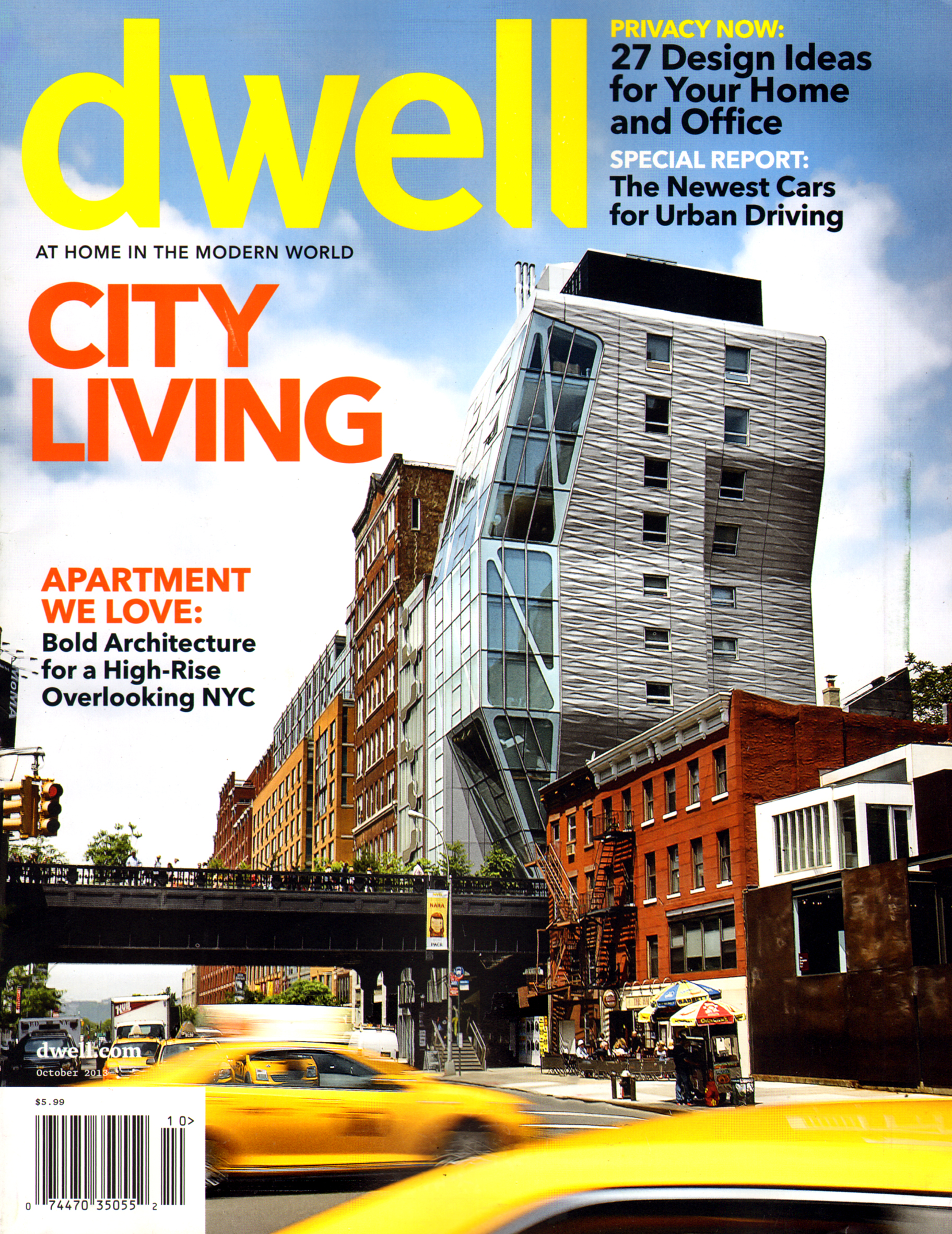 Dwell October 01, 2013 Issue Cover