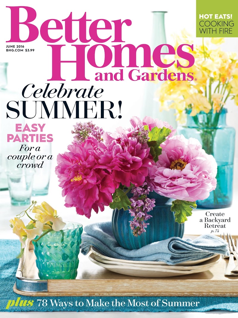 Better-Homes-and-Gardens June 01, 2016 Issue Cover