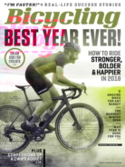 Bicycling January 01, 2018 Issue Cover