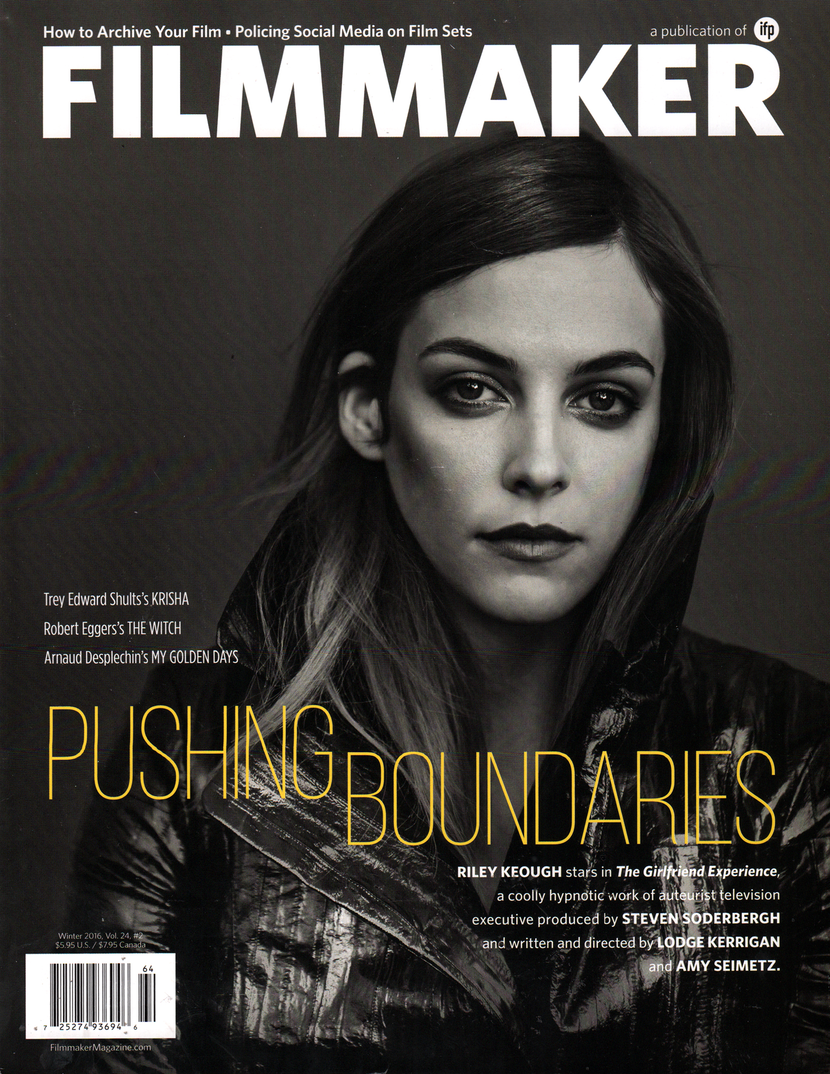 Filmmaker-The-Magazine-Of-Independent-Film January 01, 2016 Issue Cover