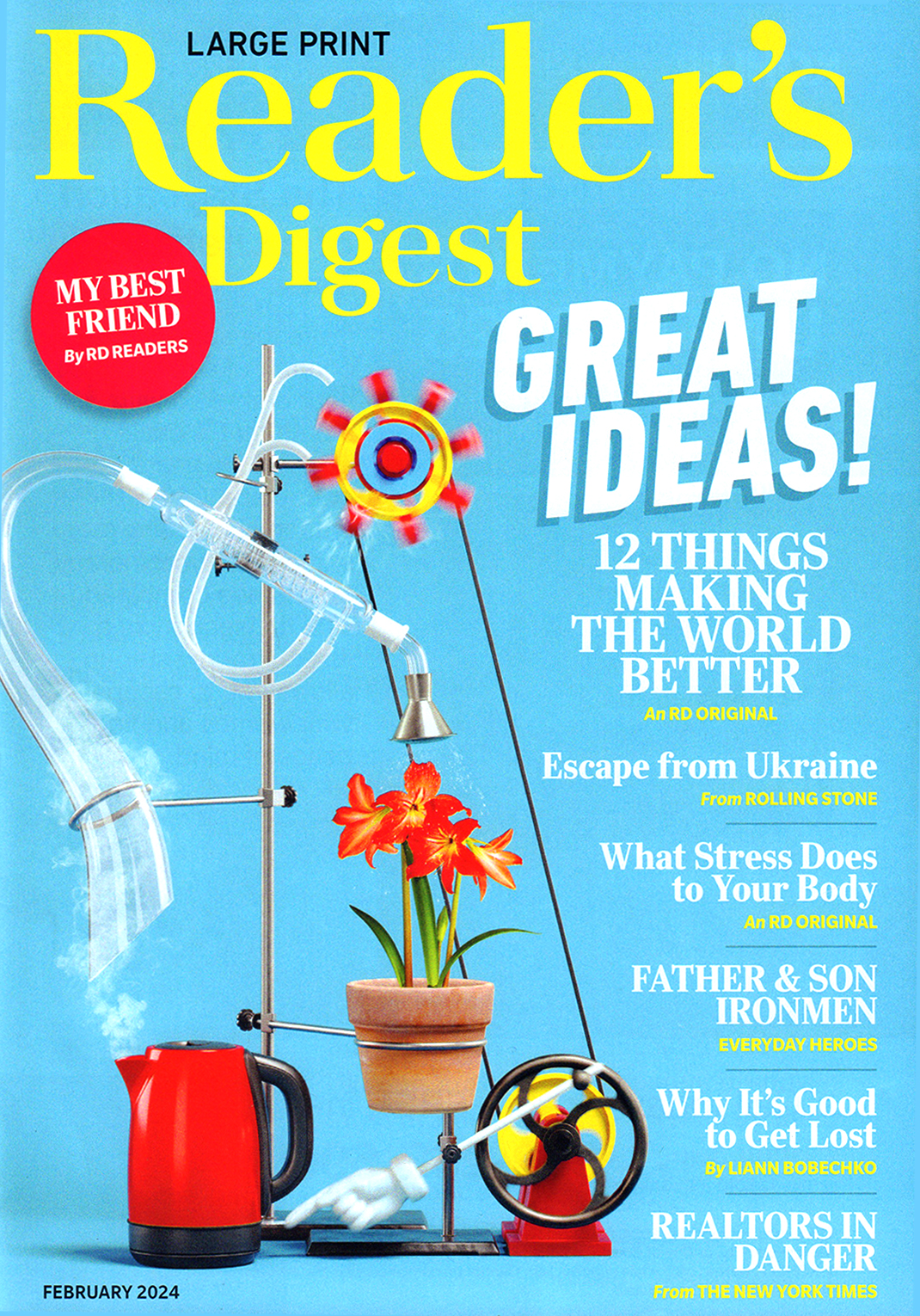 Readers-Digest---Large-Print-Edition February 01, 2024 Issue Cover