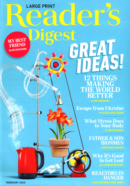 Reader's Digest - Large Print Edition February 01, 2024 Issue Cover