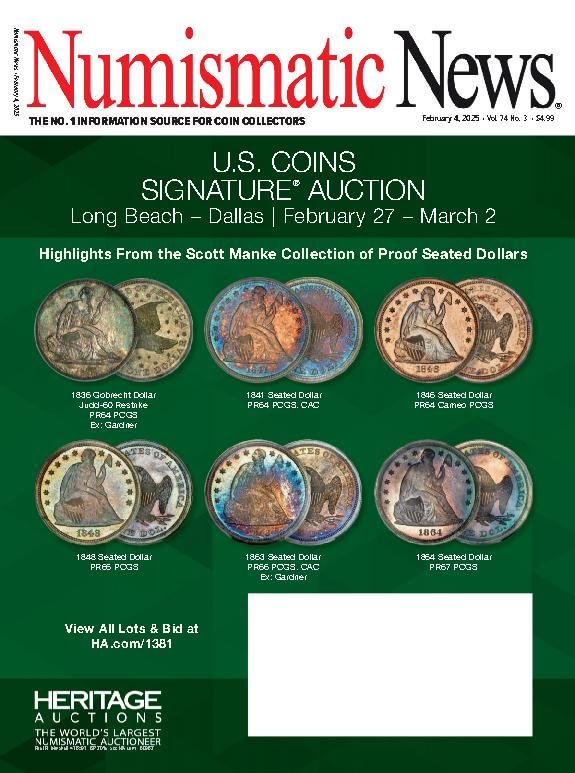 Numismatic-News February 04, 2025 Issue Cover
