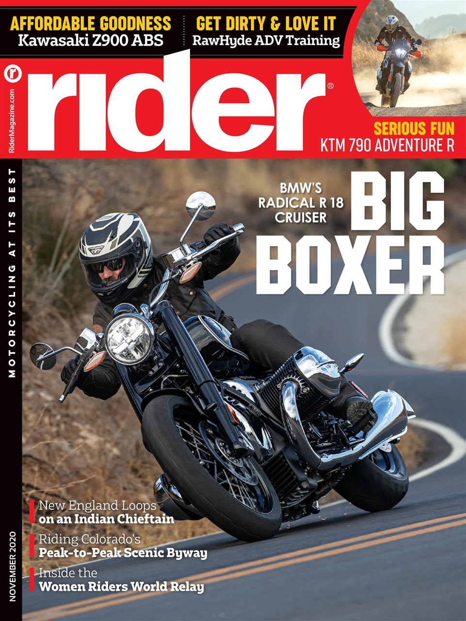 rider November 01, 2020 Issue Cover