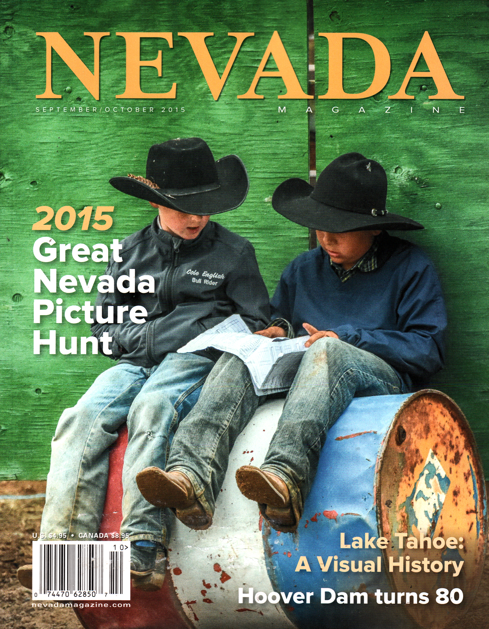 Nevada-Magazine September 01, 2015 Issue Cover