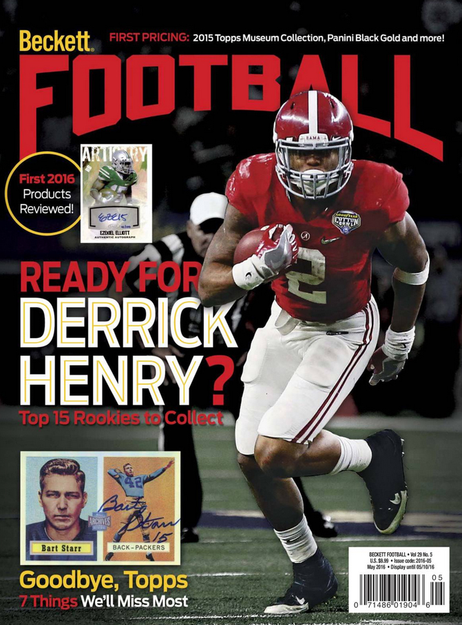 Beckett-Football May 01, 2016 Issue Cover