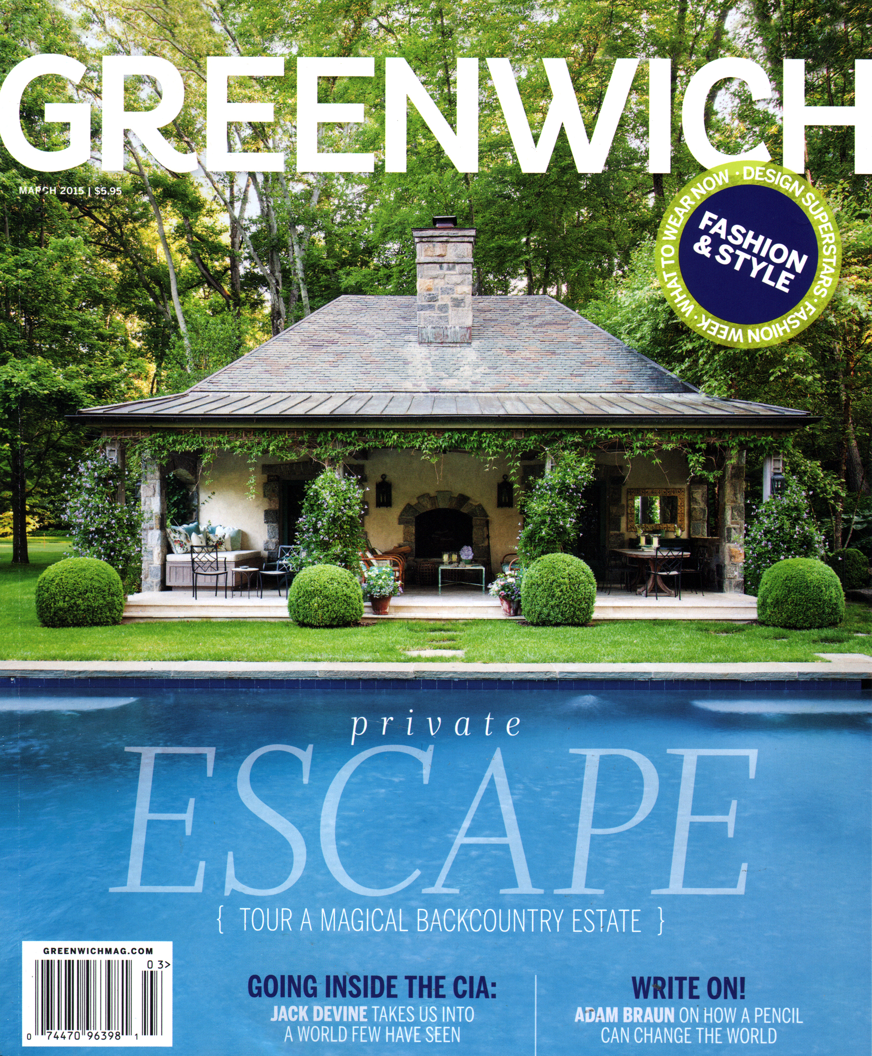 Greenwich March 01, 2015 Issue Cover