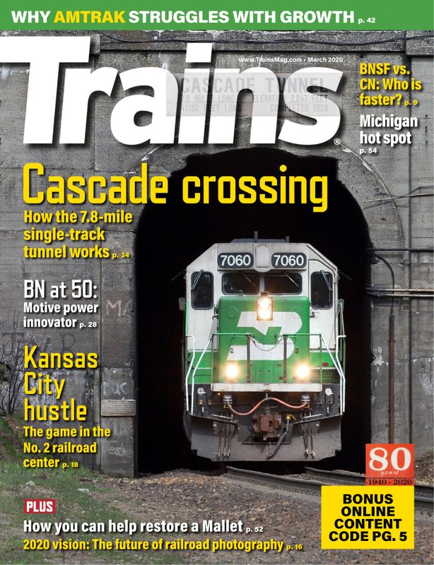 Trains March 01, 2020 Issue Cover