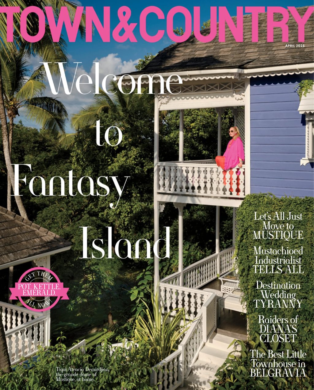 Town-and-Country April 01, 2025 Issue Cover