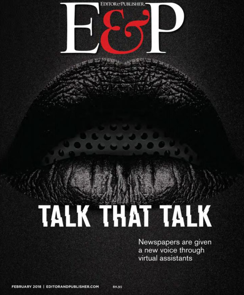 Editor-and-Publisher February 01, 2018 Issue Cover