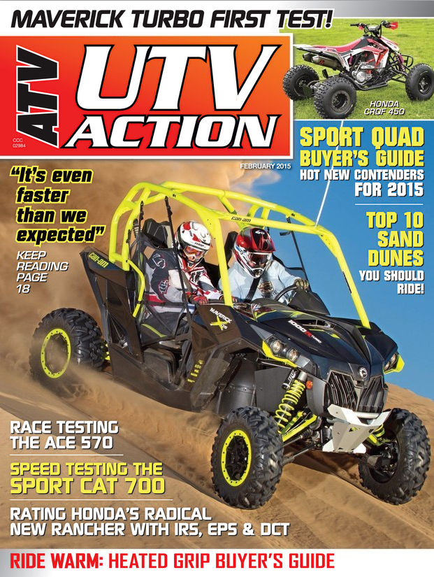 UTV-Action January 01, 2015 Issue Cover