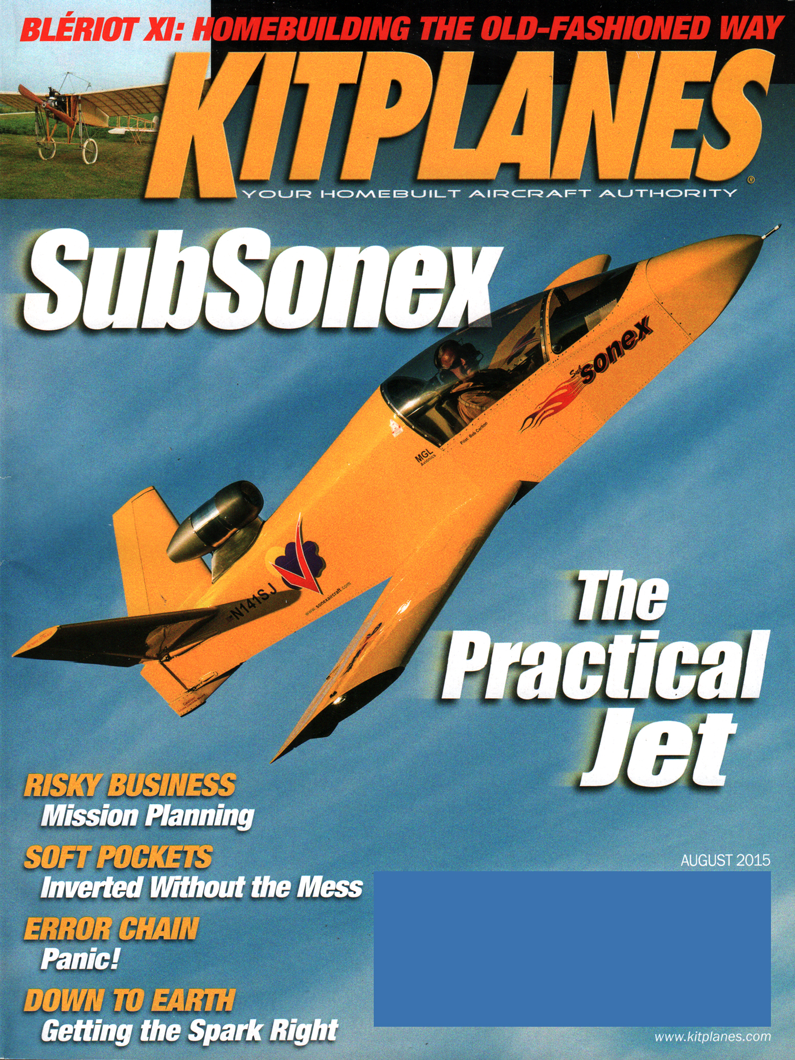 Kit-Planes August 01, 2015 Issue Cover