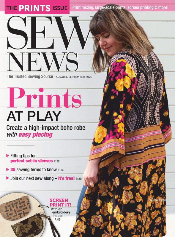 Sew-News August 01, 2020 Issue Cover