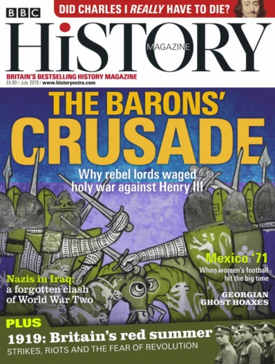 BBC History July 01, 2019 Issue Cover